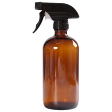 달모아 휴대용 유리 스프레이 분무기 건타입 500ml, 갈색, 1개