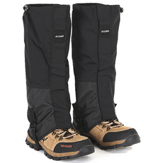 YF 아웃도어 방수 등산 발목토시 롱스패츠 남녀공용 등산각반 발토시, 블랙-기모