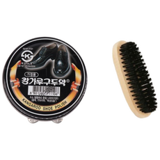 캉가루구두약+구두솔세트