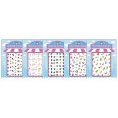 i'm pinky 幼兒用點綴指甲貼紙5件組, BN5-04, 3個