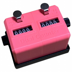 쭈갑 듀얼 카운터기 선상난간 거치대 동봉, 핑크, 1개