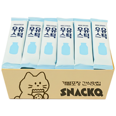 노브랜드 과자, 96개, 우유스틱