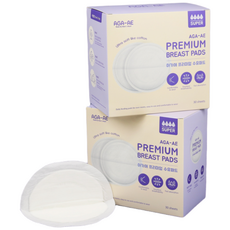 아가애 프리미엄 엠보시트 수유패드, 2박스, 30개입