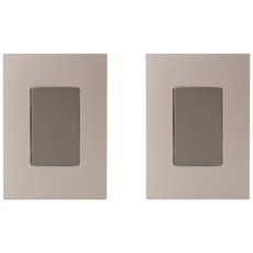 第一電氣工業 Adonis開關 單切1開 香檳金, 2個