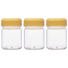 젖병소재 미니 마이보틀 트라이탄 물병 3P 180ml, 노랑 3p, 175ml, 3개