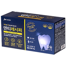 JW중외제약 덴티레시피 240정 4개월분 / 치아에 좋은 영양제 뼈건강 프로폴리스 칼슘, 1개