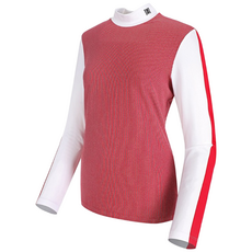 마코 (여성)하이넥 ST패턴 티셔츠_MMW4TH81