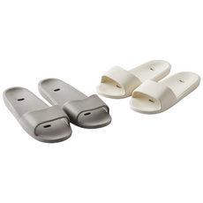 모던하우스 문에 안 걸리는 욕실화 2종, 아이보리, 그레이, 1세트