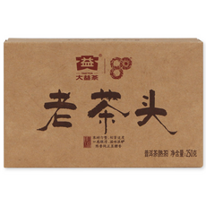 TAETEA 大益茶 熟普洱茶, 250g, 1盒, 1盒