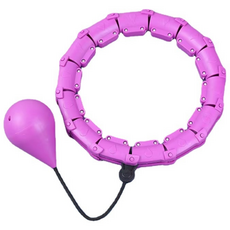 스테이인영 다이어트 스마트 훌라후프 슬림 뱃살, 퍼플, 1개, 800g