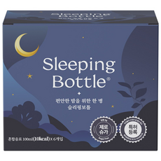 슬리핑보틀 혼합음료, 100ml, 6개