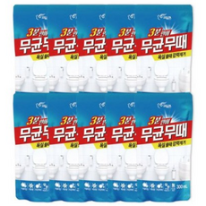 피죤 무균무때 욕실용 300ml (리필용), 10개