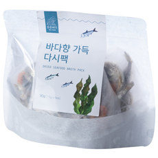 든든바다 바다향 가득 다시팩 6p, 90g, 1개