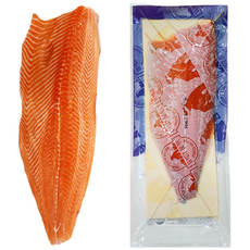 화이트베어 씨로드 훈제 냉동 연어, 냉동연어필렛 약1.1kg, 1개