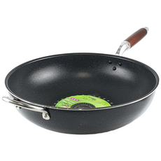 국산 ER 대용량 궁중팬 웍팬 튀김팬 업소용팬 영업용 큰 팬, 웍팬34cm, 1개