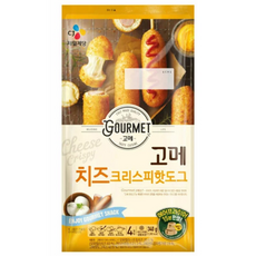 CJ 고메 치즈크리스피 핫도그 340g, 2개