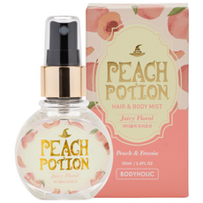 BODYHOLIC Peach Potion 身體噴霧 蜜桃與小蒼蘭香, 50ml, 1個