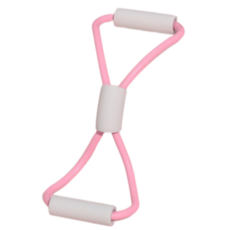 망마미 전신 운동 8자형 요가 스트랩, 1개, 핑크