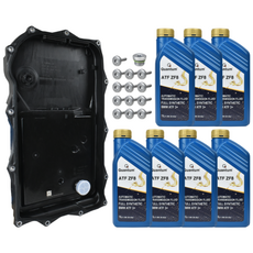 BMW 정품ZF미션오일팬 + 합성미션오일7L + 첨가제 세트, 미션오일7L+zf오일팬+볼트+오일주입코크, 1개