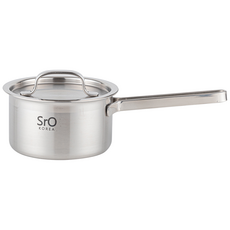 국산 SrO 통삼중 스텐 냄비 인덕션 겸용 편수 양수 전골 IH 통3중, 16편수, 1개