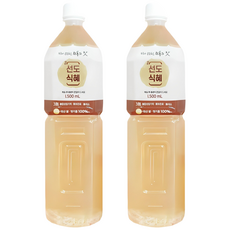 [선도식혜] 2대를 이어온 리얼 전통식혜의 맛 100% 국산쌀과 엿기름으로 빚은 선도식혜 1.5L X 2개, 6개