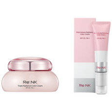 리엔케이 빛크림 1+1 트리플 래디언스 컬러크림 45ml + 핑크 볼륨 래디언스 컬러크림 튜브형 30ml, 2개