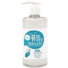 크로바 퓨톨 손소독제 의약외품 겔형 500ml, 1개