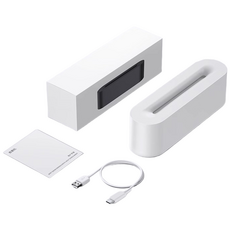 ANYOU가정용 무드등 침실 탁상 비주얼 화염 디퓨저 가습기 안개량 가습기, 흰색