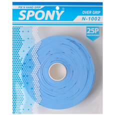 스포니 소프트핏 오버그립 25p, 스카이, 25개
