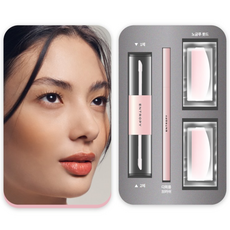엔트로피 메이크업 셀프 속눈썹 래쉬펌 세트, 혼합색상, 1세트