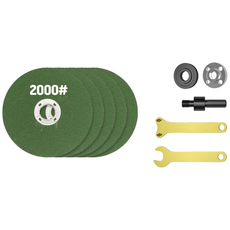 장수명 숫돌 5종 전동드릴 & 앵글 그라인더용 연마석 그라인더날, 1개