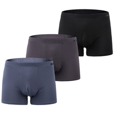 제임스딘 남성 인밴드 순면드로즈 사각팬티 3매입