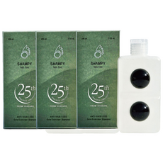 [난다모 공식 판매] 25주년 기념 샴피 톡톡 고타 엑서사이저 탈모 완화 기능성 샴푸, 3개, 210ml