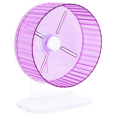 퍼피즈랩 무동력 러닝휠 아크릴 쳇바퀴 21cm, 보라, 1개