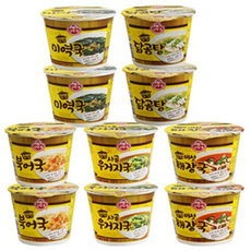 오뚜기 간편 컵국 골라담기 5가지맛 우거지2+북어2+미역2+닭곰탕2+해장국2 /즉석국/탕/찌게, 1세트, 9g