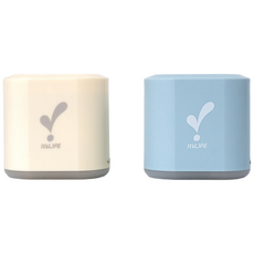 이츠라이프 휴대용 전동 에어펌프 공기주입기, 아이보리, 1개