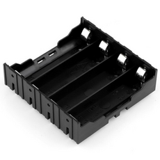 건전지 홀더 건전지 케이스 18650 DIY 4구, 1개