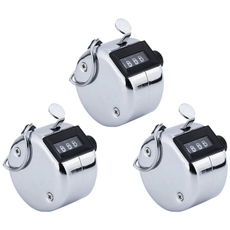 에이치 스토리 미니 수동 계수기(핸드 카운터), 실버