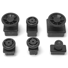 사각 파이프 조절발 PVC 높이조절발 10개, 조절발 사각 30x30