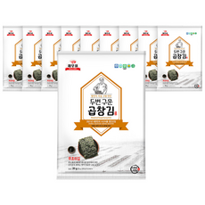 예지김 두번구운 곱창김 10매 10봉 20봉 진도 햇김 구운김 전장김, 20g, 10개