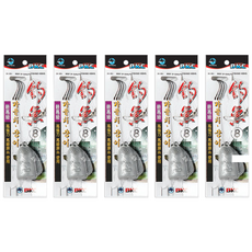 BKC 철추 바다 묶음추 BK-851 숭어 가물치 채비 원투 낚시, 5개세트(랜덤호수), 1개