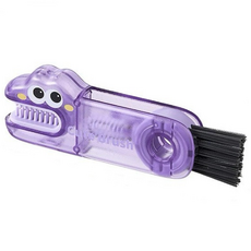 모아띵스 3 in 1 악어 틈새 세척 브러쉬, 퍼플, 1개