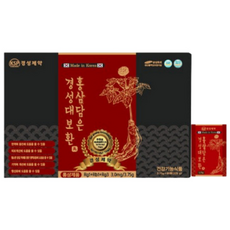 경성제약 홍삼담은 경성대보환 60환 / 홍삼농축액 침향혼합분말_HW, 60개, 3.75g