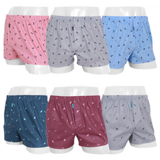 국산 베이직 2001 2012 순면 트렁크 세트 남성용 사각 팬티