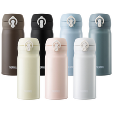 써모스 뉴 데일리 원터치 텀블러, 더스티블루, 350ml, 1개