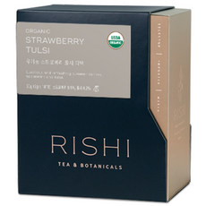 리쉬티 유기농 스트로베리 툴시 티백, 3g, 10개입, 1개