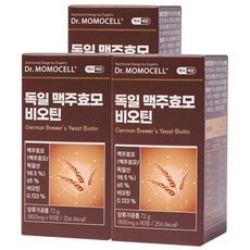 닥터모모셀 독일 맥주효모 비오틴 90정 3박스 9개월분, 3개