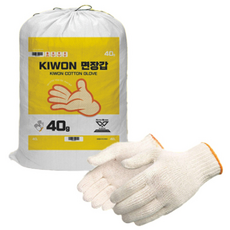 기원 면장갑 목장갑 40G 1포대 300켤레, 포대