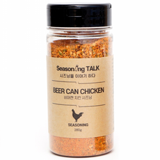 Seasoning TALK 啤酒罐烤雞調味料, 1個, 280克