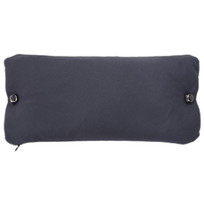 자방 더블레이어 에어칩 베개 빨대 바이오칩 낮은 높이조절 쿨, 다크그레이